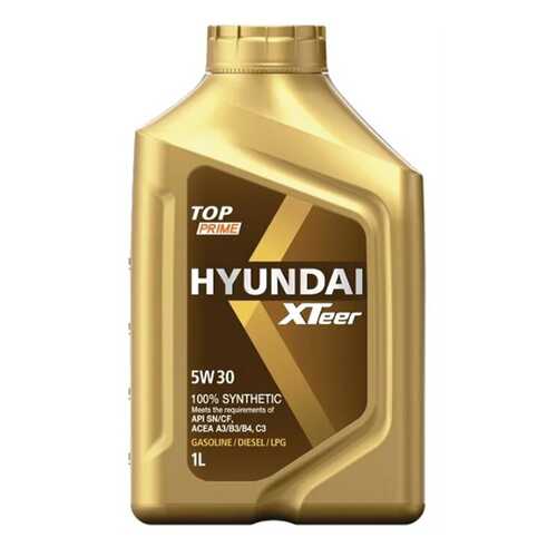 Моторное масло 5w30 Hyundai Xteer 1л Синтетика Top Sn/Cf,C3 Hyundai Xteer 1011004 в Татнефть
