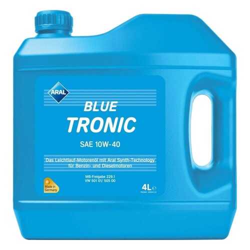 Моторное масло Aral BlueTronic SAE 10W-40 4л в Татнефть