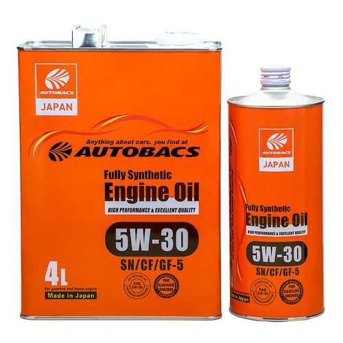 Моторное масло AUTOBACS FS 5W30 SN/CF/GF-5 (комплект) в Татнефть