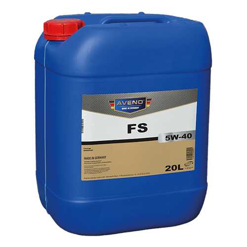 Моторное масло Aveno FS 5W-40 20л в Татнефть