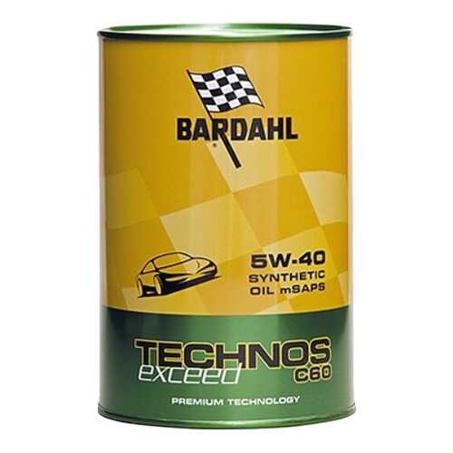 Моторное масло Bardahl XTC C60 Technos Exceed 5W-40 1л в Татнефть