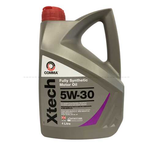Моторное масло Comma xtech 5W-30 4л в Татнефть
