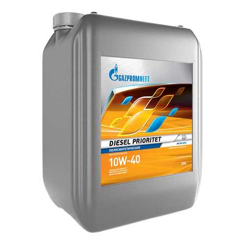 Моторное масло Gazpromneft Diesel Prioritet 10W-40 20л в Татнефть