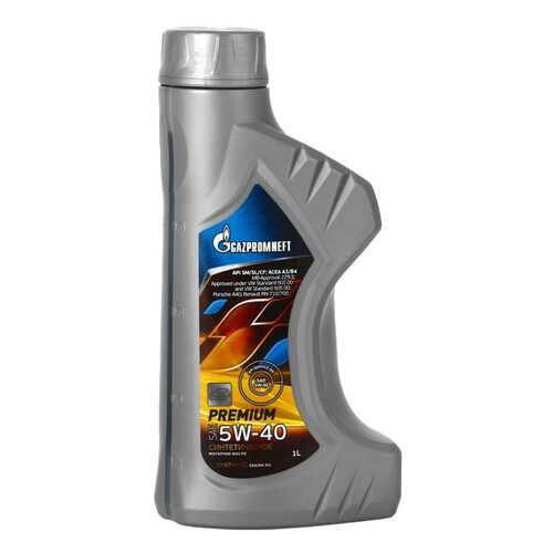 Моторное масло Gazpromneft Premium L 5W-40 1л в Татнефть