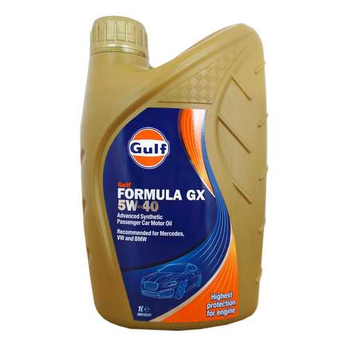 Моторное масло Gulf Formula GX 5W-40 1л в Татнефть