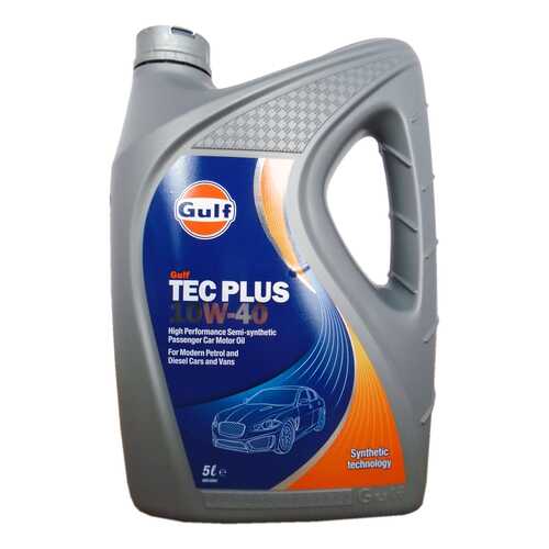 Моторное масло Gulf Tес Plus 10W-40 5л в Татнефть