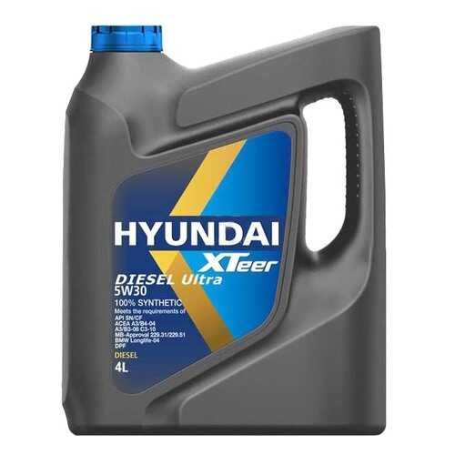Моторное масло Hyundai-KIA Diesel Ultra 5W-30 4л в Татнефть