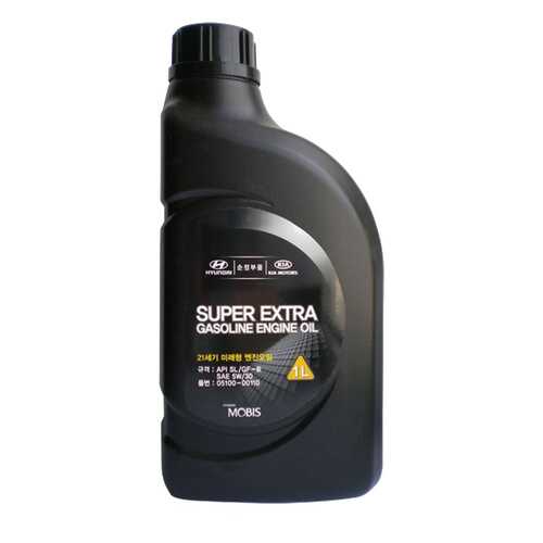 Моторное масло Hyundai Super Extra Gasoline SAE 5W-30 1л в Татнефть