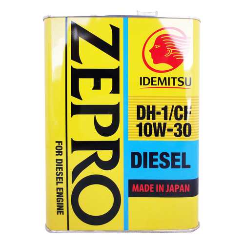 Моторное масло Idemitsu Zepro Diesel 10W-30 4л в Татнефть