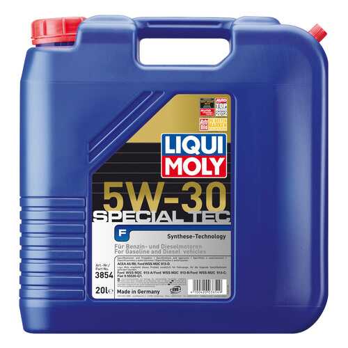 Моторное масло Liqui moly Special Tec F 5W-30 20л в Татнефть