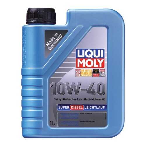 Моторное масло Liqui moly Super Diesel Leichtlauf SAE 10W-40 1 л в Татнефть