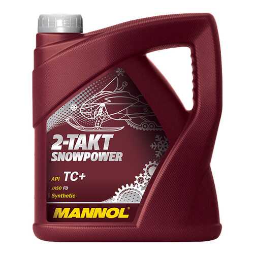 Моторное масло Mannol 2-Takt Snowpower 4л в Татнефть
