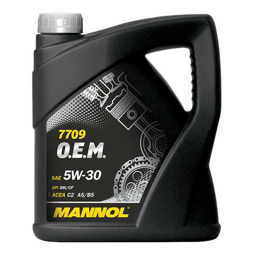 Моторное масло Mannol 7709 O.E.M. 5W-30 4л в Татнефть