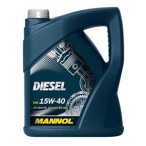 Моторное масло Mannol Diesel 15W-40 5л в Татнефть