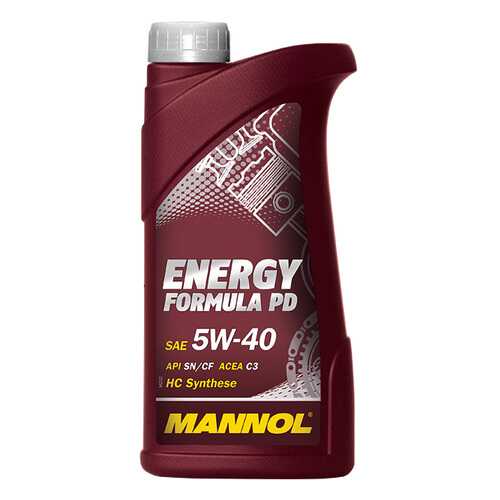 Моторное масло Mannol Ehergy Formula PD 5W-40 1л в Татнефть