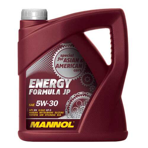 Моторное масло Mannol Energy Formula JP SAE 5W-30 4л в Татнефть