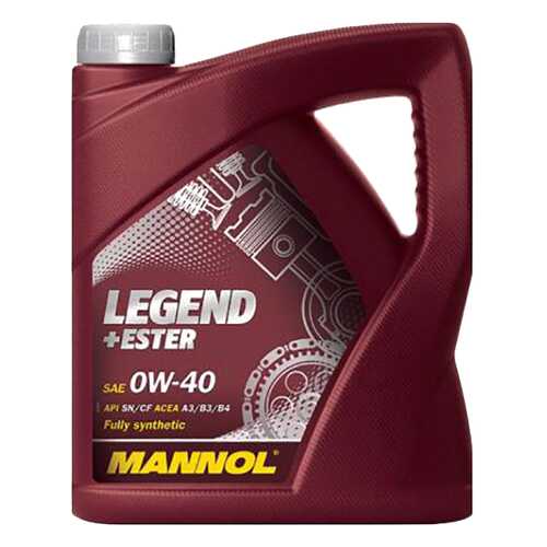 Моторное масло Mannol Ester 0W-40 4л в Татнефть