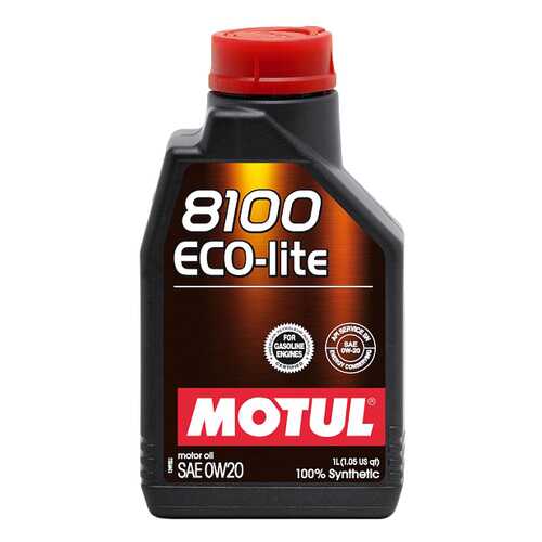 Моторное масло Motul 8100 Eco-lite 0W-20 1л в Татнефть