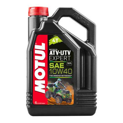 Моторное масло Motul ATV-UTV Expert 10W-40 4л в Татнефть