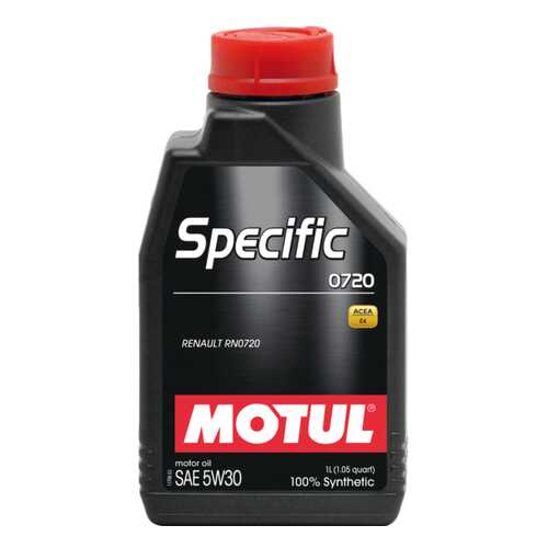 Моторное масло Motul Specific 0720 SAE 5W-30 1л в Татнефть
