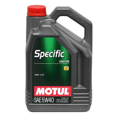 Моторное масло Motul Specific CNG/LPG 5W-40 5л в Татнефть