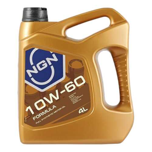 Моторное масло NGN Formula 10W-60 4л в Татнефть