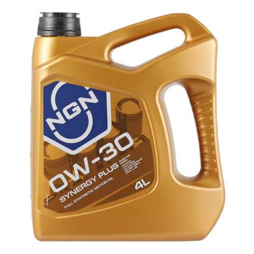 Моторное масло NGN Synergy Plus 0W-30 4л в Татнефть