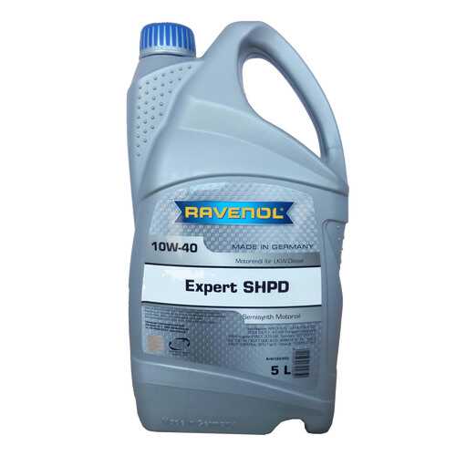 Моторное масло Ravenol Expert SHPD SAE 10W-40 5л в Татнефть
