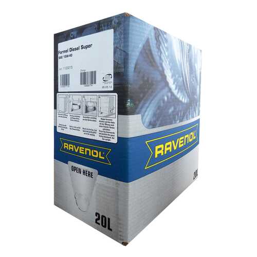 Моторное масло Ravenol Formel Super Diesel 15W-40 20л в Татнефть