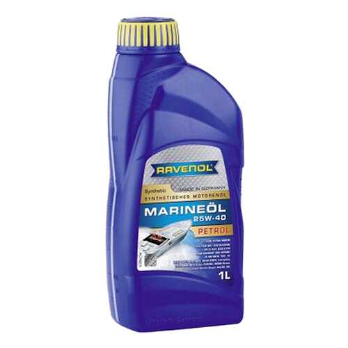 Моторное масло Ravenol Marineoil Petrol 25w-40 1л в Татнефть