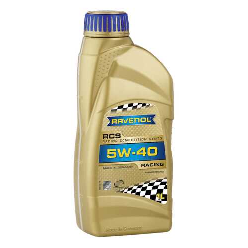 Моторное масло Ravenol RCS Racing Competition Synto SAE 5W-40 1л в Татнефть
