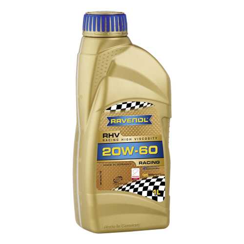 Моторное масло Ravenol RHV Racing High Viscosity SAE 20W-60 1л в Татнефть