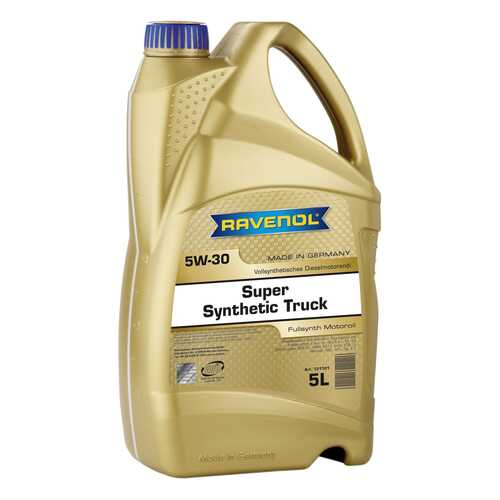 Моторное масло Ravenol Super Synthetic Truck SAE 5W30 5л в Татнефть