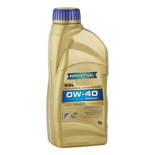 Моторное масло Ravenol Super Synthetik Oel SSL SAE 0W-40 1л в Татнефть
