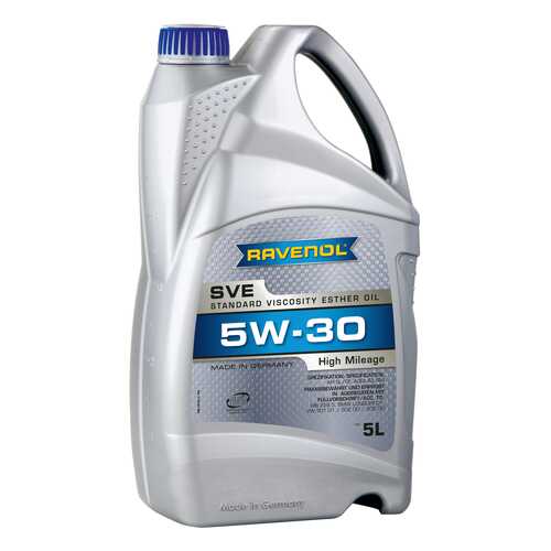 Моторное масло Ravenol SVE Standard Viscosity Ester Oil SAE 5W-30 5л в Татнефть