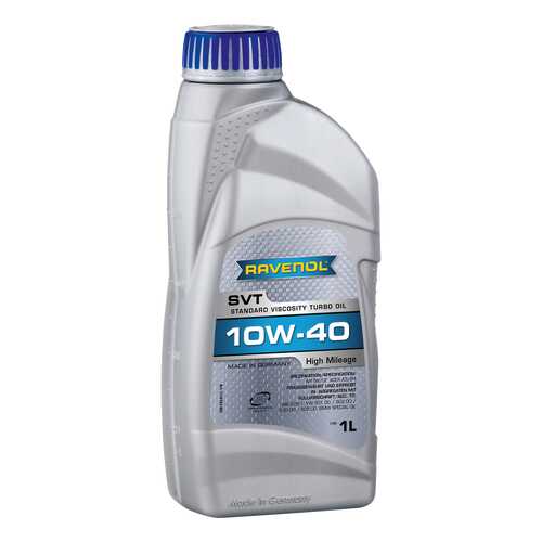 Моторное масло Ravenol SVT Stand Viscosity Turbo Oil SAE 10W-40 1л в Татнефть