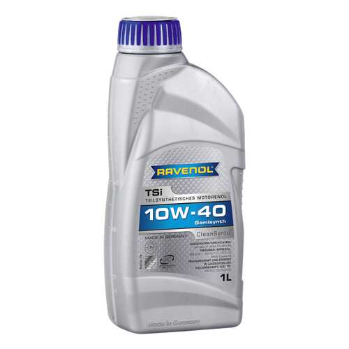 Моторное масло Ravenol TSI SAE 10W-40 1л в Татнефть