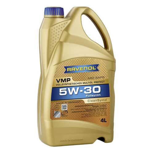 Моторное масло Ravenol VMP 5w-30 4л в Татнефть