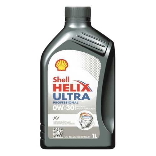 Моторное масло Shell Helix Ultra 0w30 1л в Татнефть