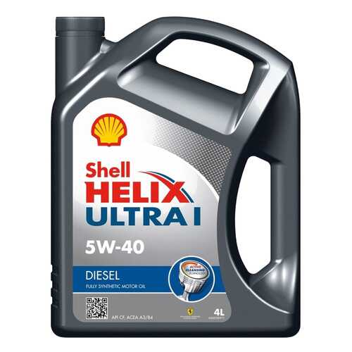 Моторное масло Shell Helix Ultra 5w40 4л в Татнефть