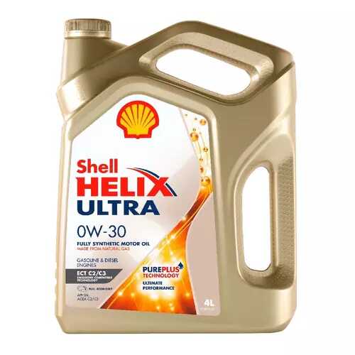 Моторное масло Shell Helix Ultra ECT C2/C3 0W-30 4л в Татнефть