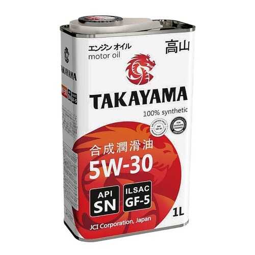 Моторное масло TAKAYAMA 5W-30 GF-5 1 л в Татнефть