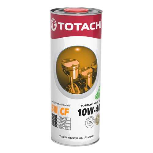 Моторное масло Totachi Niro LV Semi-Synthetic SN/CF 10W-40 1л в Татнефть
