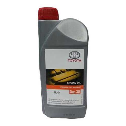 Моторное масло Toyota Engine Oil Premium Fuel Economy SL A5/B5/C2 0W-30 1л в Татнефть