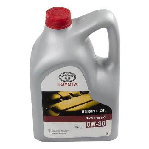 Моторное масло Toyota Engine Oil Synthetic 0W-30 5л в Татнефть
