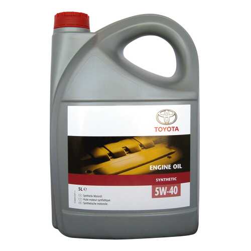 Моторное масло Toyota Engine Oil Synthetic 5W-40 5л в Татнефть