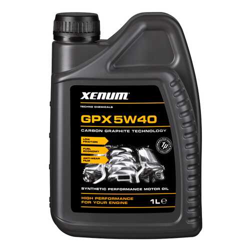 Моторное масло Xenum GPX 5W-40 1л в Татнефть