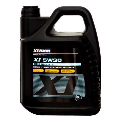 Моторное масло Xenum VRX SAE 5W-30 5л в Татнефть
