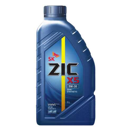 Моторное масло Zic X5 5W-30 1л в Татнефть