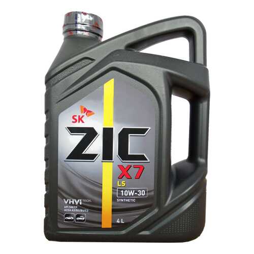 Моторное масло Zic X7 LS 10W-30 4л в Татнефть
